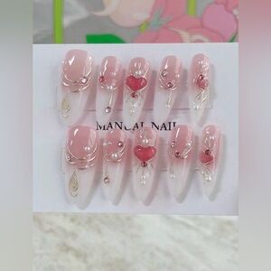 Handmade Decorative Press on nails
